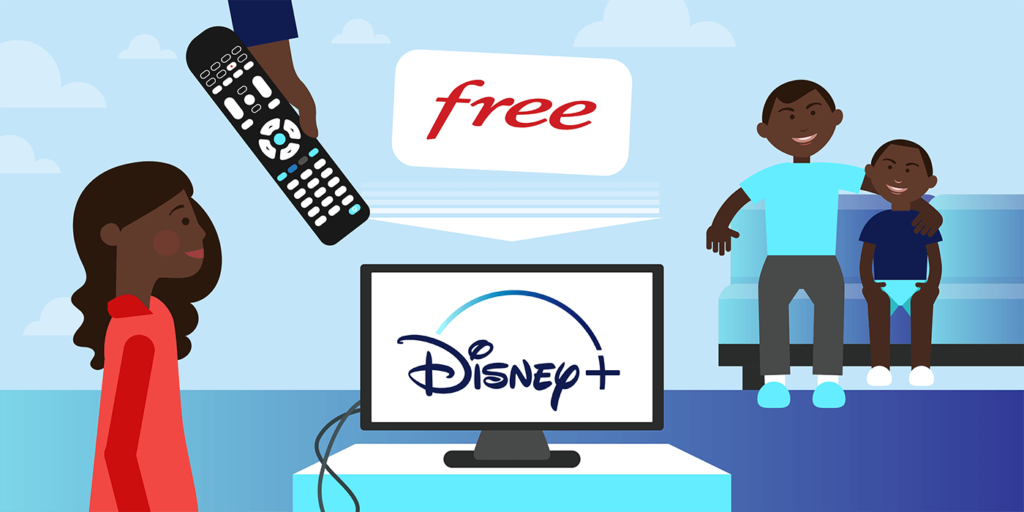 comment mettre disney  sur la freebox révolution